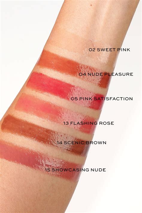 ysl lip oil dupe|ysl lip gloss chart.